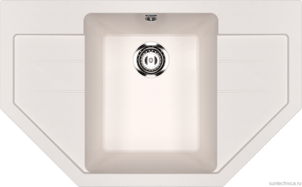 Мойка кухонная Ulgran U-609 -331 белая