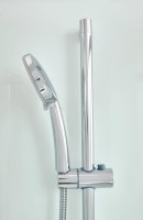 Душевая кабина DTO D01 100х100, низкий поддон, профиль хром, стекло матовое