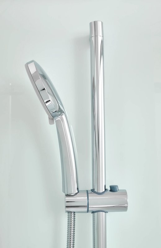 Душевая кабина DTO D01 100х100, низкий поддон, профиль хром, стекло матовое