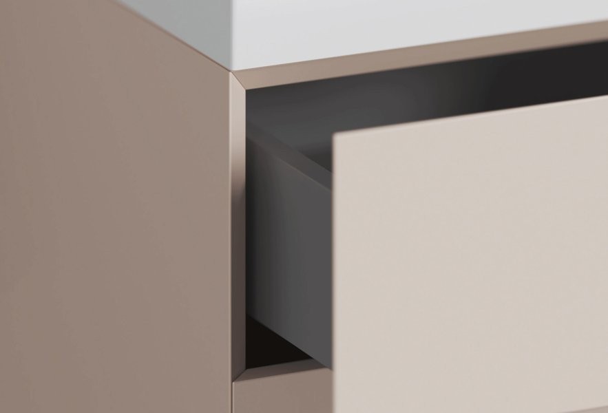 Тумба с раковиной Ravak Lite SD 80 алебастровая розовая