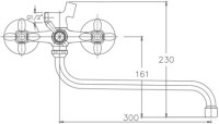 Универсальный смеситель Haiba HB2227