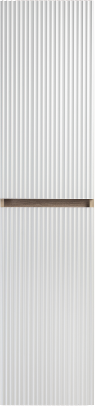 Шкаф пенал для ванной Runo Модена крафтовый дуб