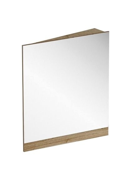 Угловой зеркальный шкаф Ravak 10° 55 R темный орех