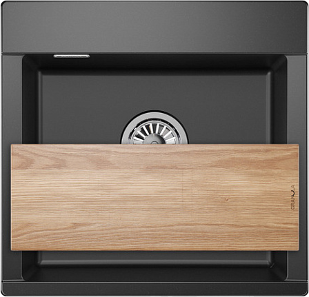 Мойка кухонная Granula Estetica 5201, шварц