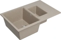 Мойка кухонная Domaci Болонья М-210-004 песочная