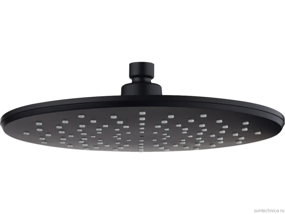 Верхний душ Aquanet Static AF330-84-R250B черный матовый