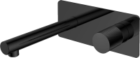 Смеситель для раковины Boheme Stick 125-BB.2 С ВНУТРЕННЕЙ ЧАСТЬЮ, touch black
