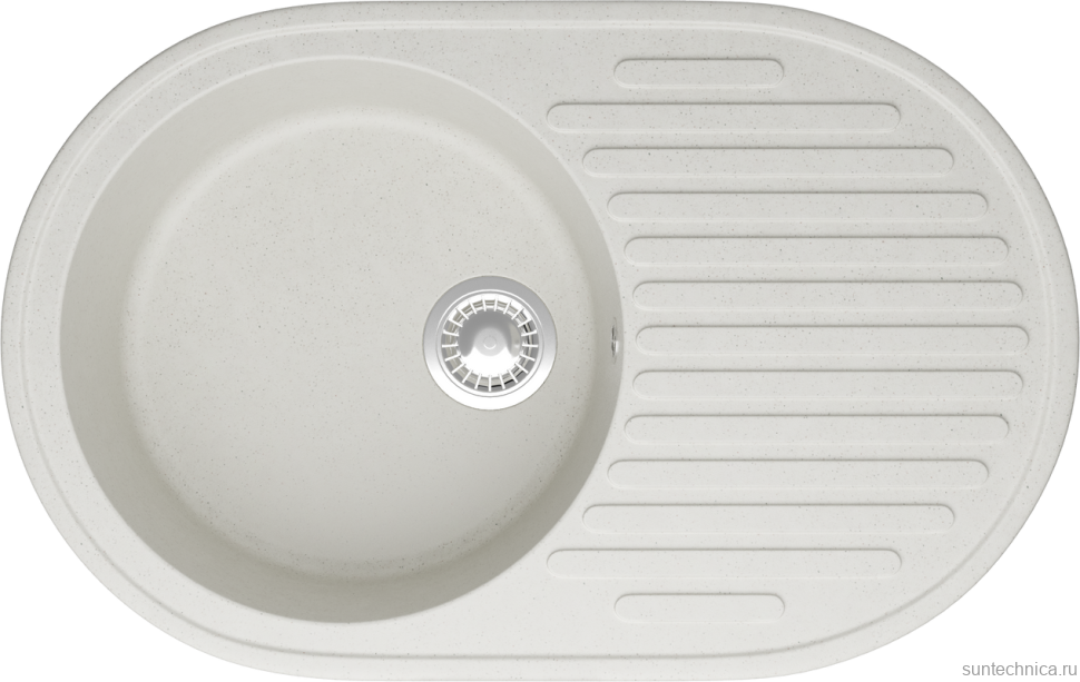Мойка кухонная Domaci Болонья М-11-001 белая