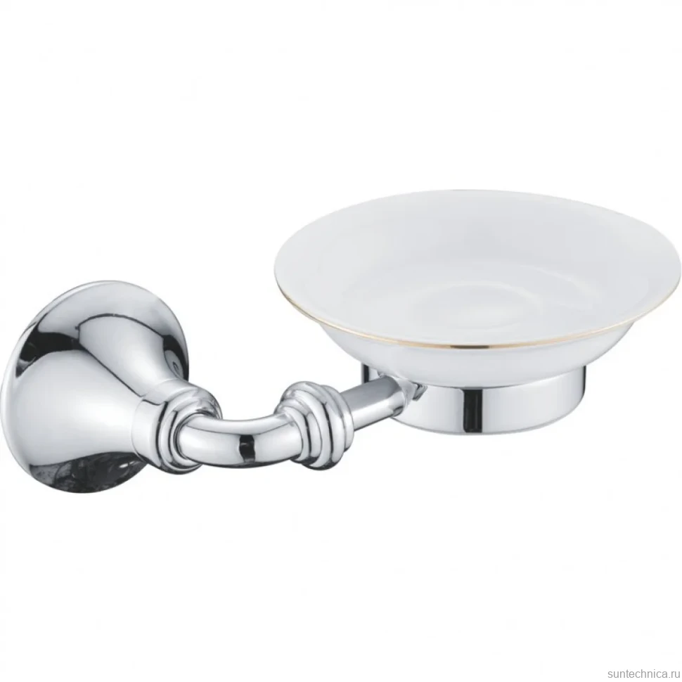 Мыльница Rose RG12 RG1203 хром