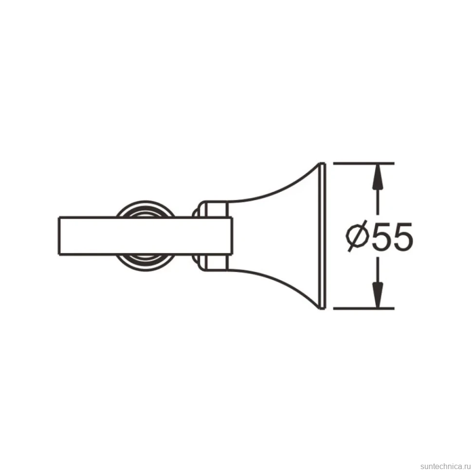 Мыльница Rose RG12 RG1203 хром