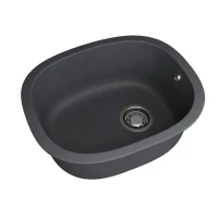 Мойка кухонная Emar Quartz EMQ-1560.P оникс