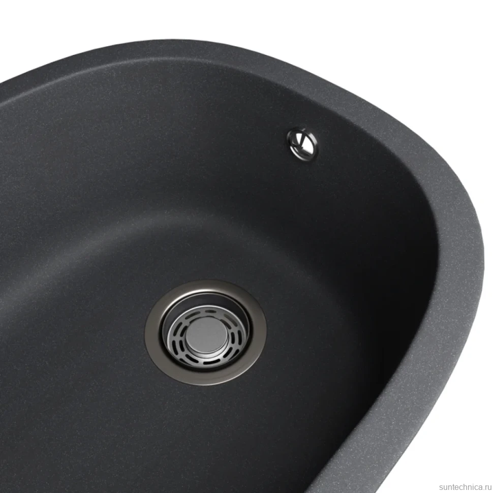 Мойка кухонная Emar Quartz EMQ-1560.P оникс