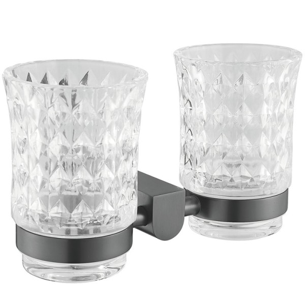 Стакан Rose RG17T RG1722T двойной, пепельный