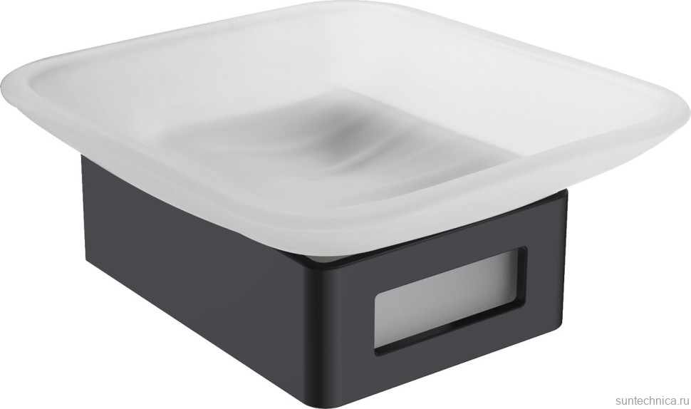 Набор Стакан Boheme Q 10944-CR-B + Мыльница 10943-B