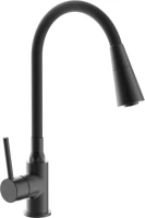 Смеситель для кухни Frap H44 F4044-6 с гибким изливом, черный