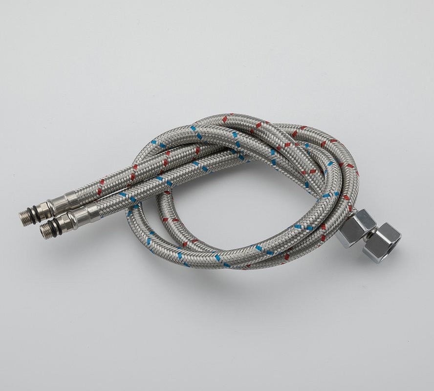 Смеситель для кухни Frap H44 F4044-6 с гибким изливом, черный