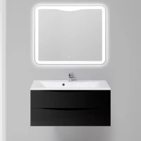 Мебель для ванной комнаты BelBagno Marino 100 nero lucido