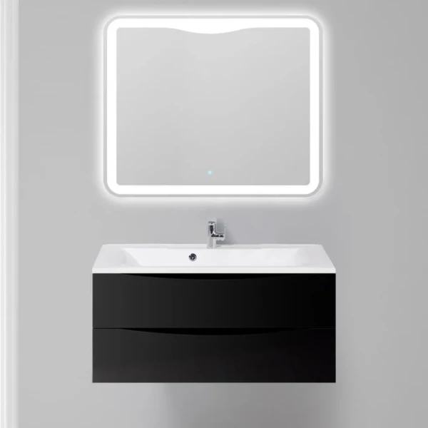 Мебель для ванной комнаты BelBagno Marino 100 nero lucido