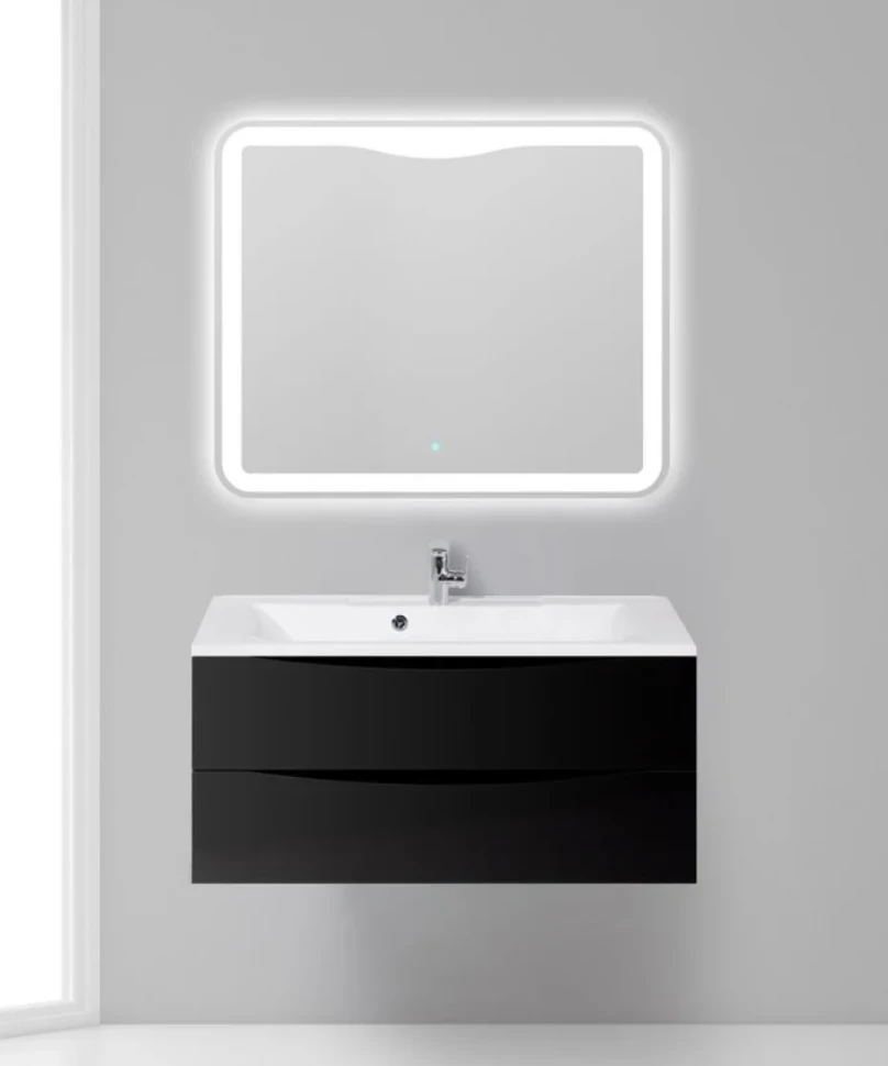 Мебель для ванной комнаты BelBagno Marino 100 nero lucido