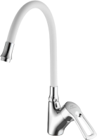 Смеситель для кухни Fashun A4466+A7256 хром, белый Смеситель для кухни Fashun A4466+A7256 хром, белый