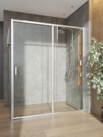 Душевой уголок Orange E23 16090TCR стекло прозрачное, профиль хром