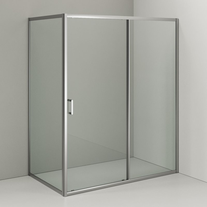 Душевой уголок Orange E23 16090TCR стекло прозрачное, профиль хром