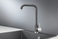 Смеситель для кухни Granula ST-4033, графит