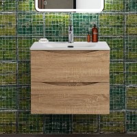 Тумба под раковину BelBagno Marino-cer-n 60 подвесная, rovere bianco