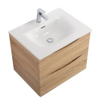 Тумба под раковину BelBagno Marino-cer-n 60 подвесная, rovere bianco