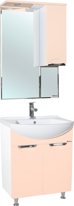 Мебель для ванной комнаты Bellezza Альфа 55 бежевая