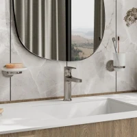 Смеситель для раковины Wasserkraft Spree 1403 никель Смеситель для раковины Wasserkraft Spree 1403 никель