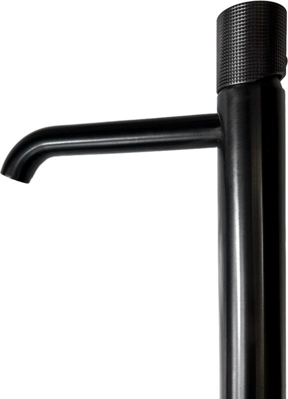 Смеситель для раковины Paini Cox Grip 7GPZ205OLL черный брашированный