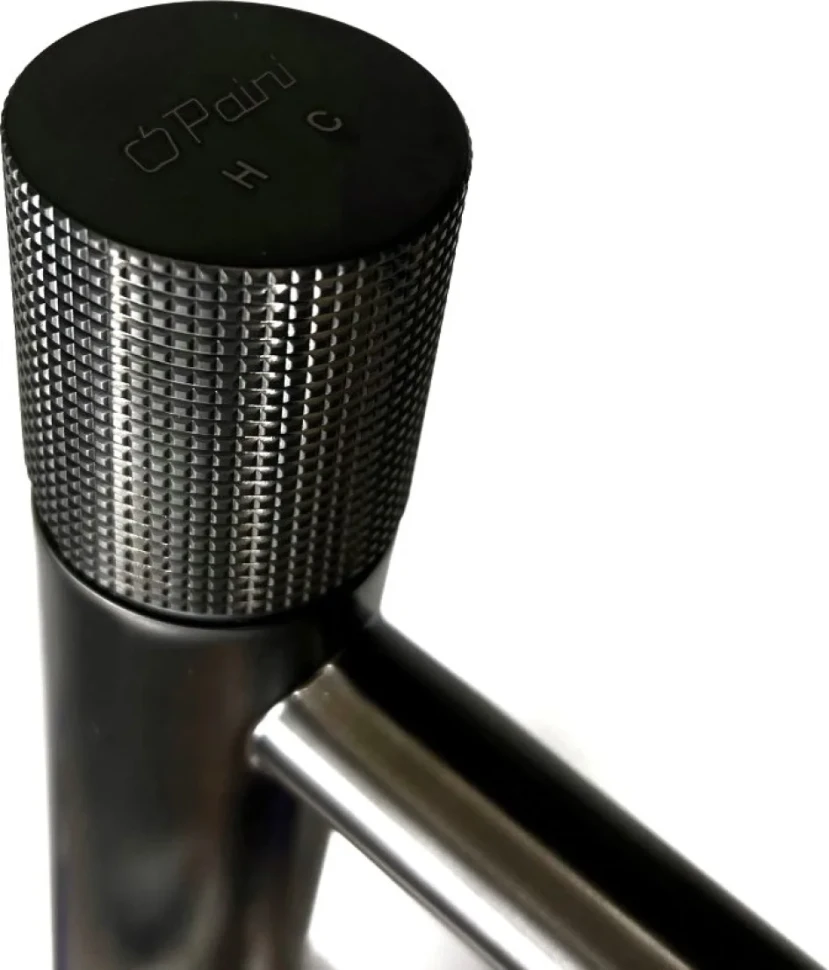 Смеситель для раковины Paini Cox Grip 7GPZ205OLL черный брашированный