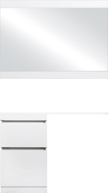 Зеркало Style Line Даллас Люкс 110 белое
