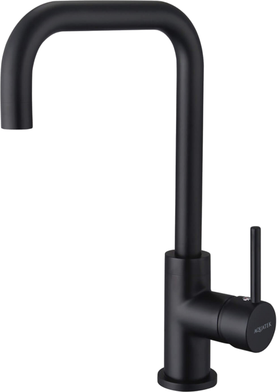 Смеситель для кухни AQUATEK AQ1080MB матовый черный