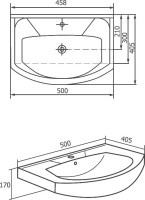 Мебель для ванной комнаты Sanflor Софи 50