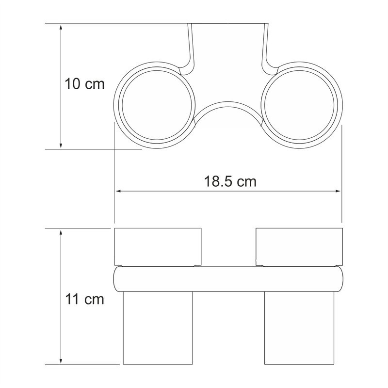 Набор Стакан Wasserkraft Berkel K-6828D двойной + Дозатор K-6899