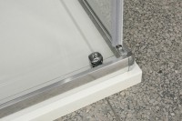 Душевой уголок BelBagno Unique A-2-75/90-C-Cr стекло прозрачное