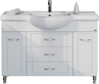 Тумба под раковину СаНта Монарх 120 белая