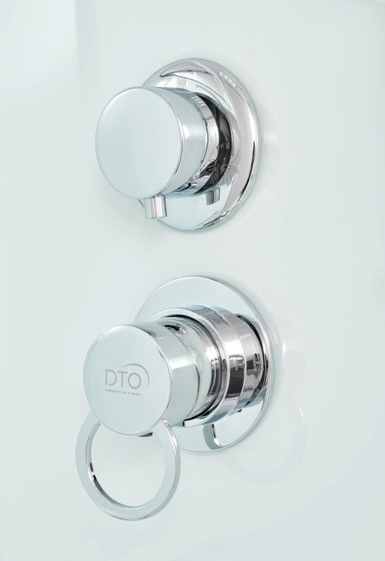 Душевая кабина DTO D D278 профиль хром, стекло матовое