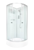 Душевая кабина DTO D D278 профиль хром, стекло матовое