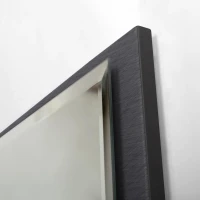 Зеркало Cezares Interni 100x90 с подсветкой, с антизапотевателем, титан