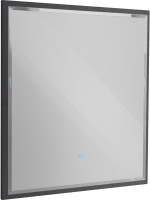 Зеркало Cezares Interni 100x90 с подсветкой, с антизапотевателем, титан