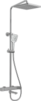 Душевая стойка Vincea Cube VSFS-1C1CH хром