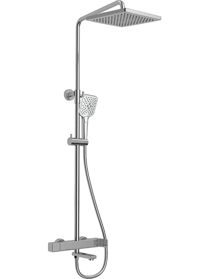 Душевая стойка Vincea Cube VSFS-1C1CH хром