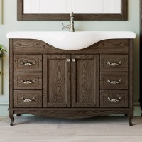 Мебель для ванной комнаты ValenHouse Эллина 120 кальяри, фурнитура хром