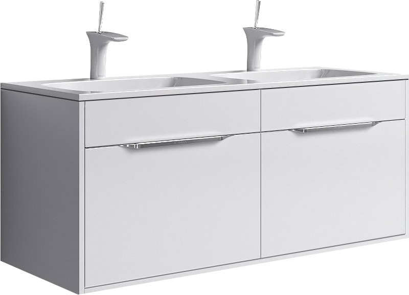 Мебель для ванной комнаты Aqwella 5 stars Malaga 120 белая