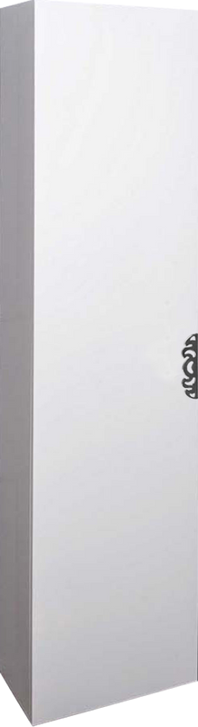 Шкаф-пенал для ванной Armadi Art NeoArt белый с ручкой Ajur хром