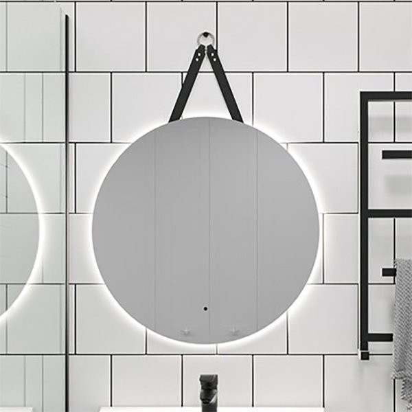 Зеркало круглое Runo Руан 65 с подсветкой