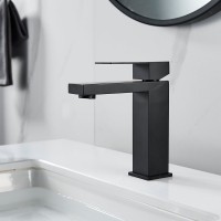 Смеситель для раковины Shevanik S7001H черный